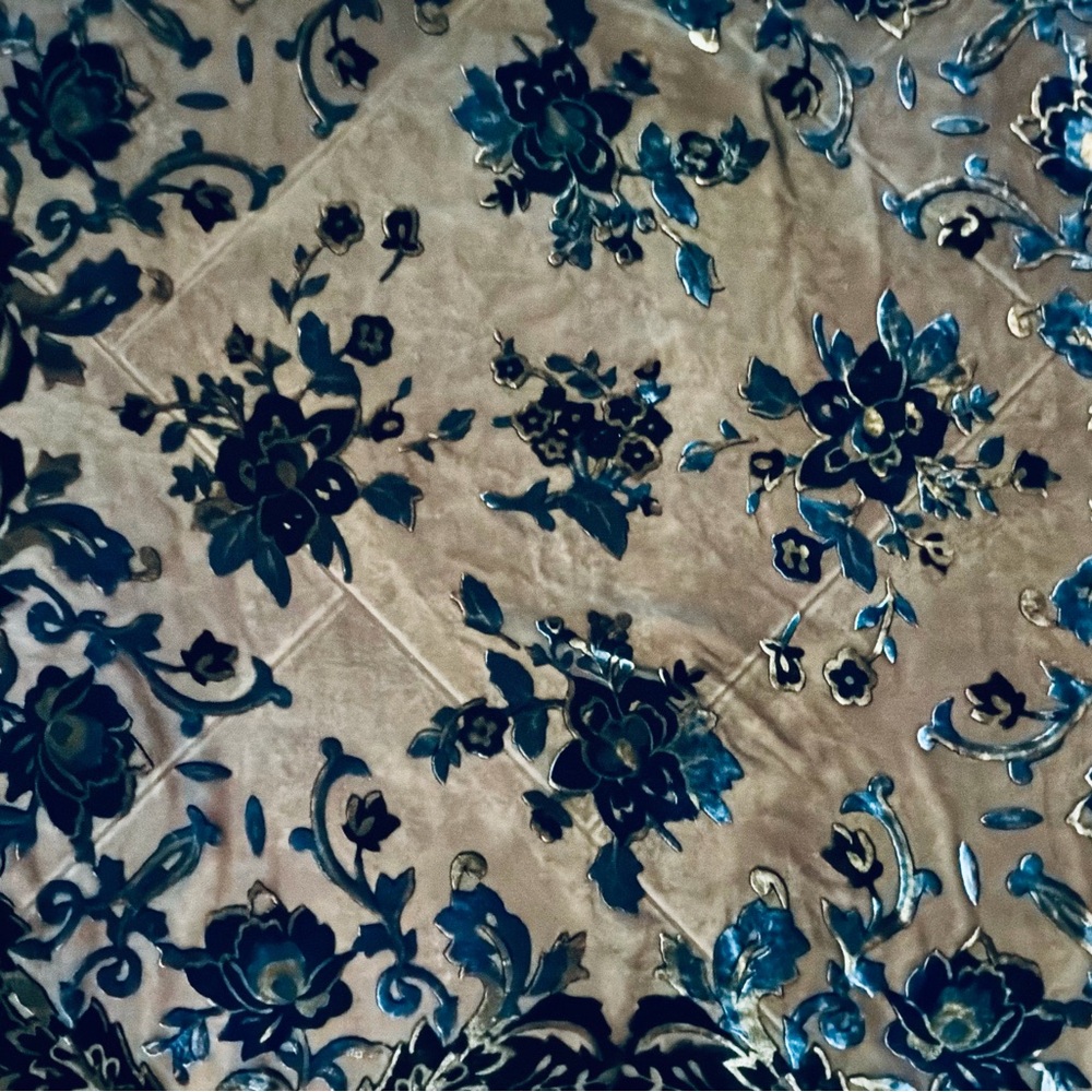 Burnout velvet wrap - Picture 4 of 5